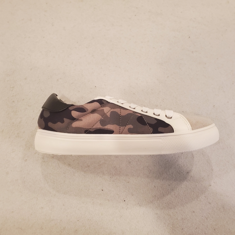 Lust for Life Fashion Sneakers Camo Lace Leather - Picture 3 of 11